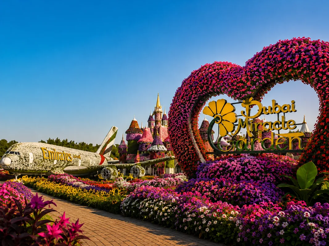Flowers at Dubai Miracle Garden